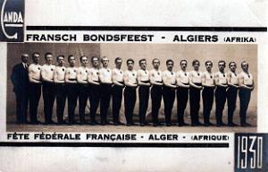 Alger - Fete Federale Francaise - 1930